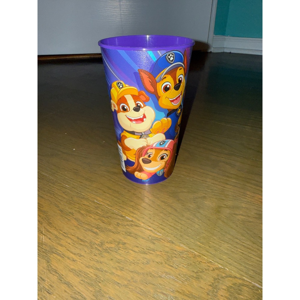Paw Patrol Plastic Stadium Cup Purple Nickelodeon Unique Party Favors